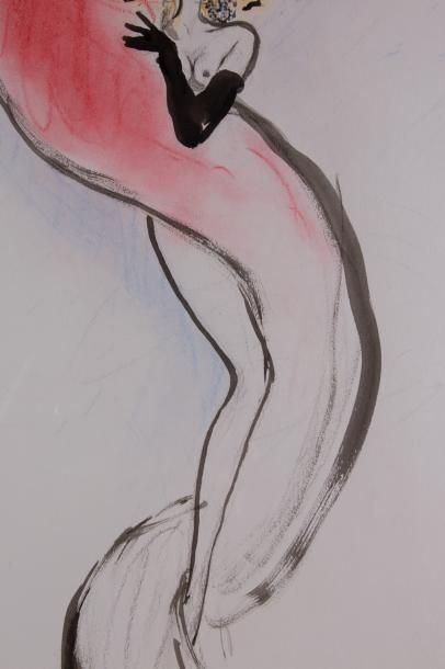 René GRUAU (1909-2004) 

Mon truc en plumes....