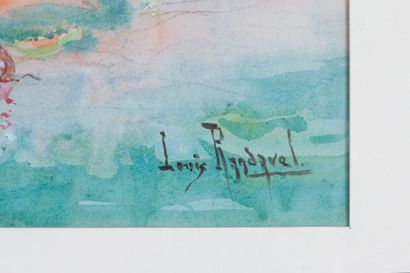 Louis RANDAVEL (1869-1947) 

Paysage d’Algérie....