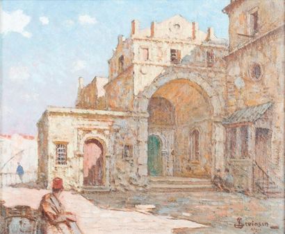 Sophus Theobald LEVINSEN (1869-1943) 

Mosquée...