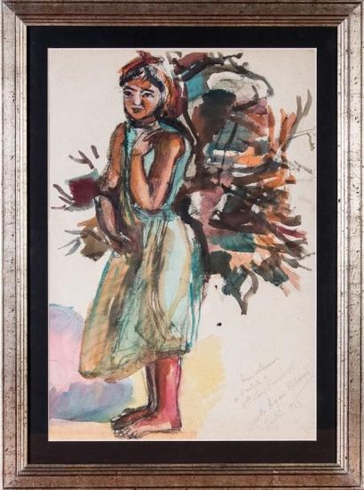 Odette BELMONTE-AYME (1904-?) 

Jeune algérienne....