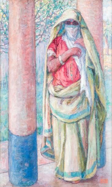 François PYCKE (1890-1960) 

Femme au voile...