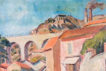 Antoine FERRARI (1910-1995) 

Le viaduc de...