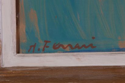 Antoine FERRARI (1910-1995) 

Le port de...