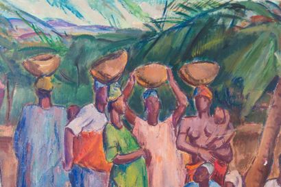 Antoine Marius GIANELLI (1896-1983) 

Marché...