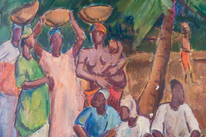 Antoine Marius GIANELLI (1896-1983) 

Marché...