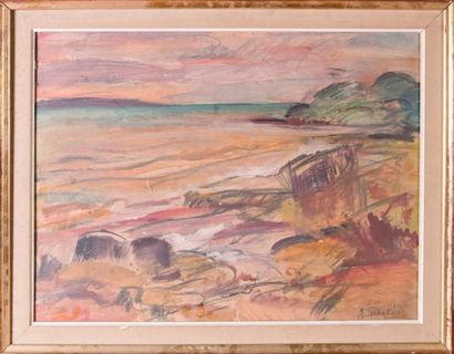 Antoine Marius GIANELLI (1896-1983) 

Paysage.?Huile...
