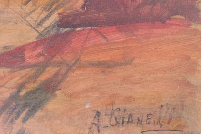 Antoine Marius GIANELLI (1896-1983) 

Paysage.?Huile...