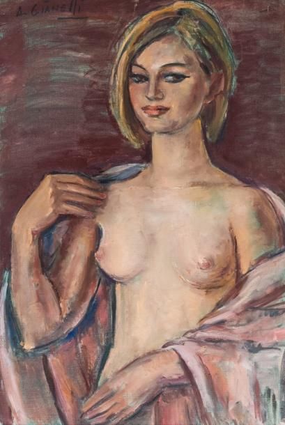 Antoine Marius GIANELLI (1896-1983) 

Portrait...