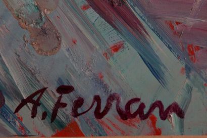 Antoine FERRARI (1910-1995) 

Portrait d’homme...