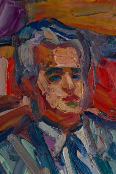 Antoine FERRARI (1910-1995) 

Portrait d’homme...