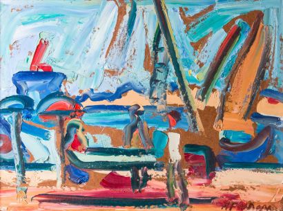 Antoine FERRARI (1910-1995) 

Sur le Vieux...