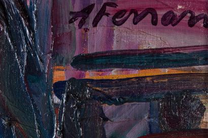 Antoine FERRARI (1910-1995) 

Torse de femme.?Huile...