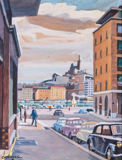 Edmond ASTRUC (1878-1977) 

Marseille, Notre...