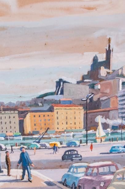 Edmond ASTRUC (1878-1977) 

Marseille, Notre...