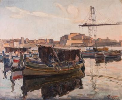 B. LURIO (XX) 

Le pont transbordeur, Marseille....