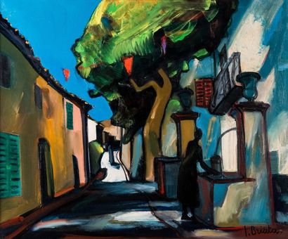 Georges BRIATA (1933) 

La fontaine de Laverdière....