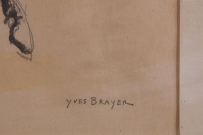 Yves BRAYER (1907-1990) 

Cavalier à cheval....