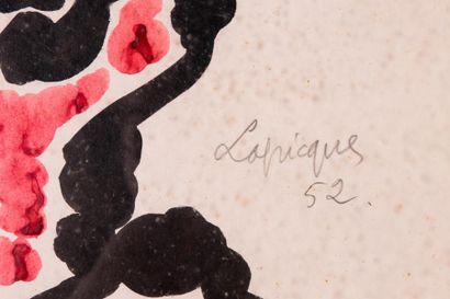 Charles LAPICQUE (1898-1988) 

Cérémonie...