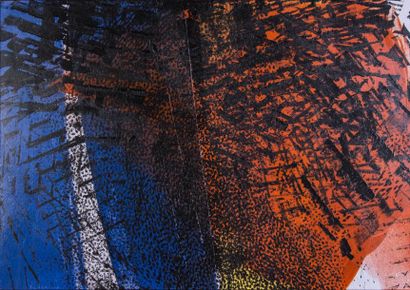 Hans HARTUNG (1904-1989) 

T1977-E38.?Huile...