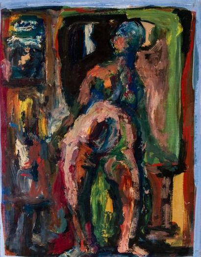Bernard DAMIANO (1926-2000) 

Portrait de...