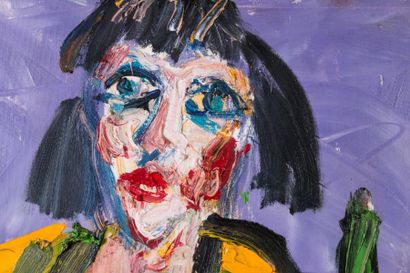 Bernard DAMIANO (1926-2000) 

Femme.?Huile...