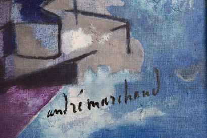 André MARCHAND (1907-1997) 

La lune dans...
