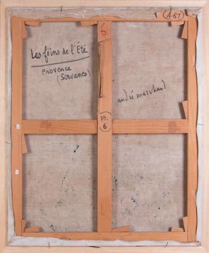 André MARCHAND (1907-1997) 

Les foins de...