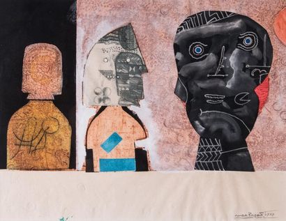 Max PAPART (1911-1994) 

Composition. Technique...