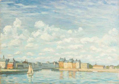 Guy PICHON (1933-2007) 

La baie de Trépory....