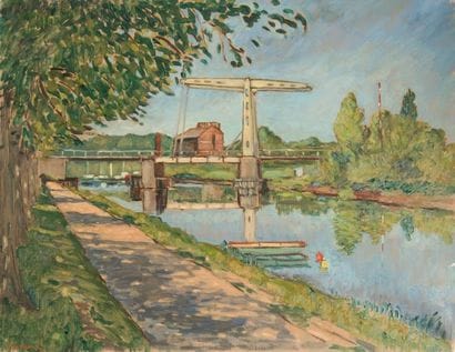 Guy PICHON (1933-2007) 

Bord de somme à...