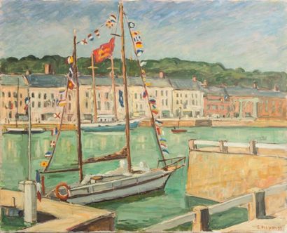 Guy PICHON (1933-2007) 

Le port de Saint...
