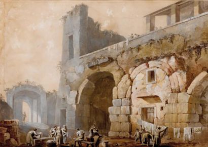 Charles-Louis CLERISSEAU (1722-1820)
