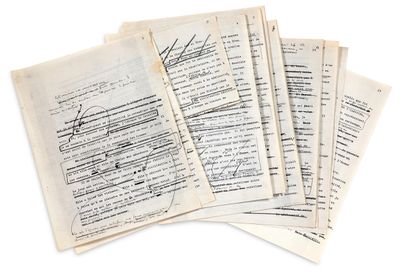 SAINT-EXUPÉRY Antoine de (1900-1944)
MANUSCRIT...