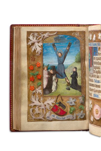 
LIVRE D’HEURES À L’USAGE DE ROME ET DE L’ABBAYE...