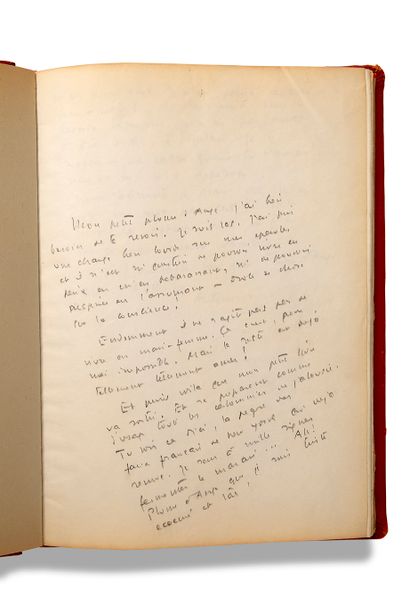 SAINT-EXUPÉRY Antoine de (1900-1944)
TAPUSCRIT...