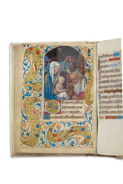 
LIVRE D’HEURES DU POU-DE VEAUCE (À L’USAGE...