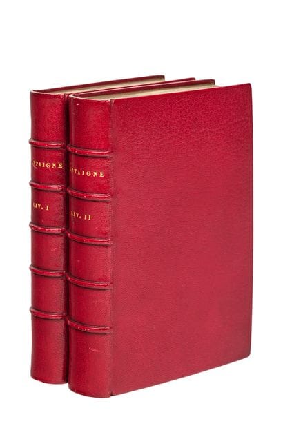 MONTAIGNE (MICHEL DE) (1533-1592)
Essais...