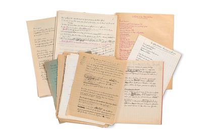 QUENEAU RAYMOND (1903-1976)
MANUSCRIT autographe,...