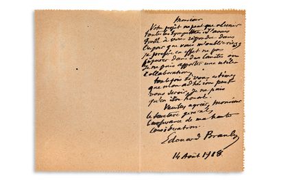 BRANLY Édouard (1844-1940) Physicien
L.A.S....