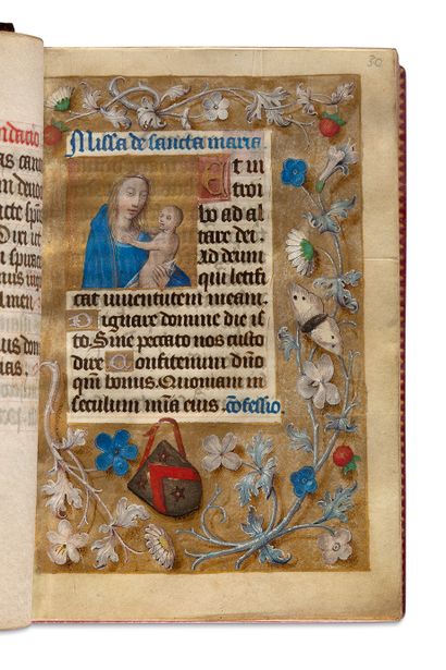 
LIVRE D’HEURES À L’USAGE DE ROME ET DE L’ABBAYE...
