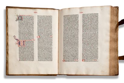 
BIBLIA LATINA [Strasbourg, Heinrich Eggestein,...