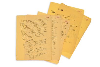 SAINT-EXUPÉRY Antoine de (1900-1944)
MANUSCRIT...