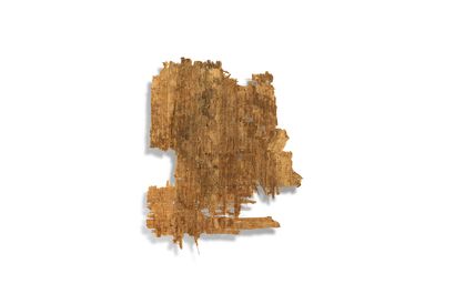 HOMERE
Fragment manuscrit de l’Iliade, [vers...