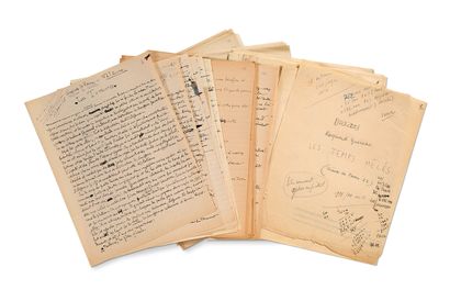 QUENEAU RAYMOND (1903-1976)
MANUSCRIT autographe...