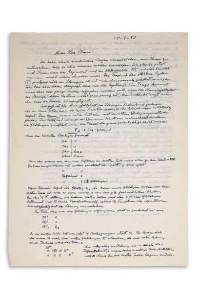 EINSTEIN Albert (1879-1955)
L.A. S. «A. E....