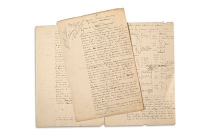 BECQUEREL Henri (1852-1908)
MANUSCRIT autographe...