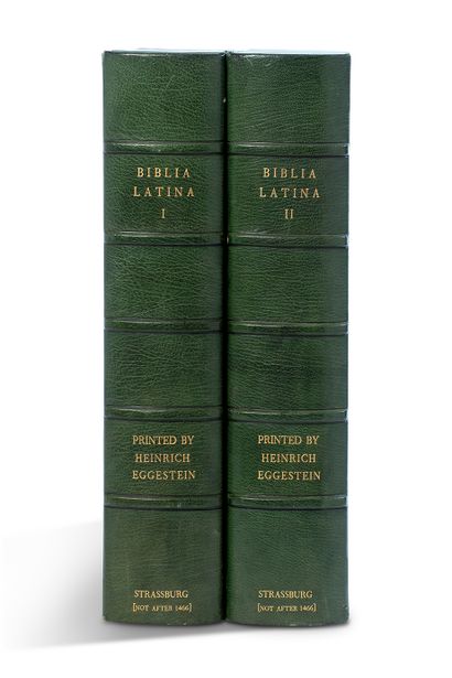 
BIBLIA LATINA [Strasbourg, Heinrich Eggestein,...