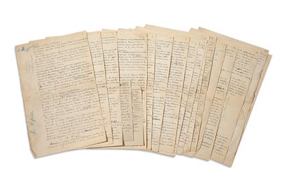 BECQUEREL Henri (1852-1908)
MANUSCRIT autographe,...