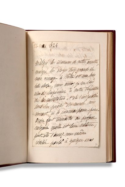 VIGNY Alfred de (1797-1863)
18 L.A.S. «Alfred...