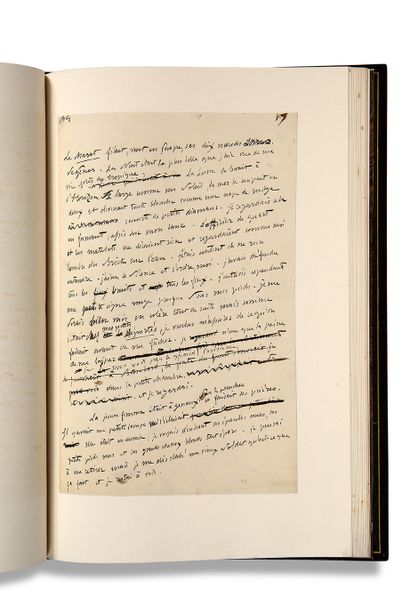 VIGNY Alfred de (1796-1863)
MANUSCRIT autographe...